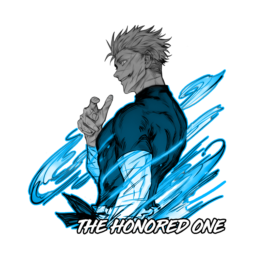 Gojo Satoru Oversize Tshirt ✕ Jujutsu Kaisen