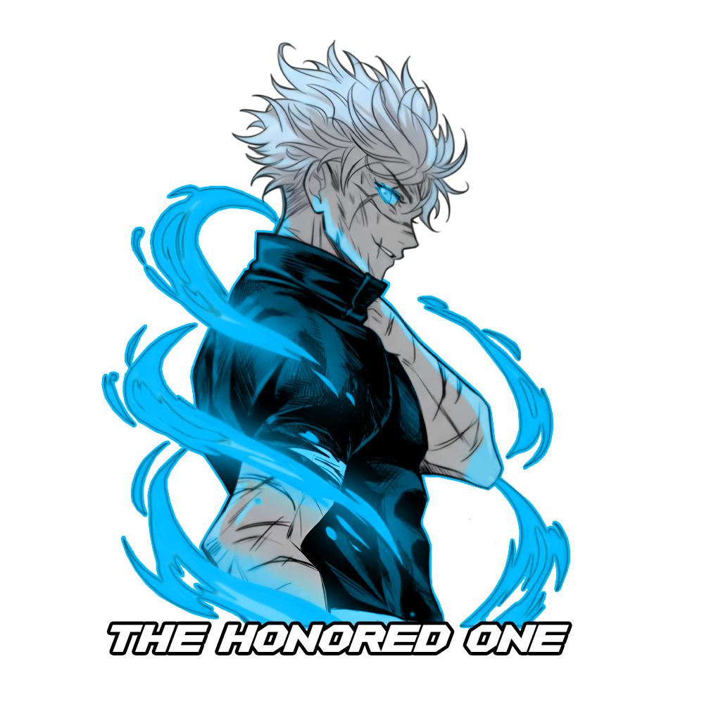 The Honored One Oversize Tshirt ✕ Jujutsu Kaisen ✕ Satoru Gojo